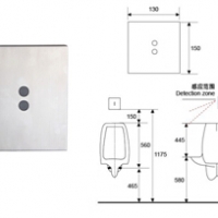 小便池感应器怎么安装？